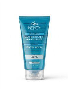 Гель для умывания&nbsp;Infinity Facial Care Insta Boost&nbsp;с морским коллагеном, 150 мл. Египет 2940659950 фото