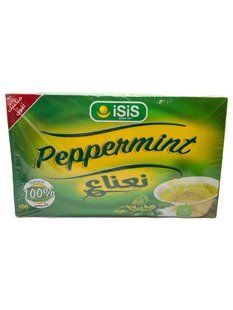 Чай натуральний ISIS М`ята Рeppermint Єгипет Оригінал (100 пакетиків) 99325793 фото