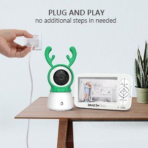 Видеоняня радионяня няня Dragon Touch BabyCare 5" ДЮЙМОВ ЭКРАН 1469367415 фото