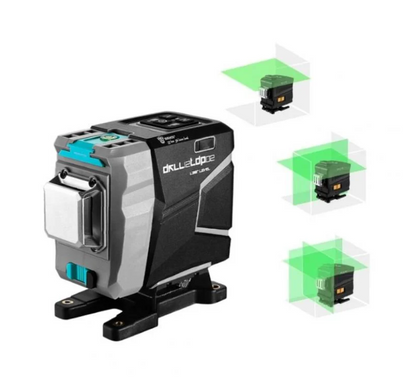 Лазерный уровень нивелир Deko 3D DKLL12tdP02 Зеленый луч 12 линий 6545464781 фото