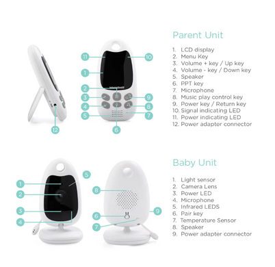 Відеоняня Baby Monitor VB610 2222179450 фото