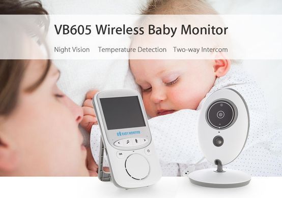 Беспроводная цифровая видеоняня (радионяня) VB605 с термометром! (версия 2026 с улучшенным процессором) 1210070496 фото