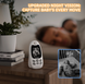 Відеоняня Baby Monitor VB610, Белый