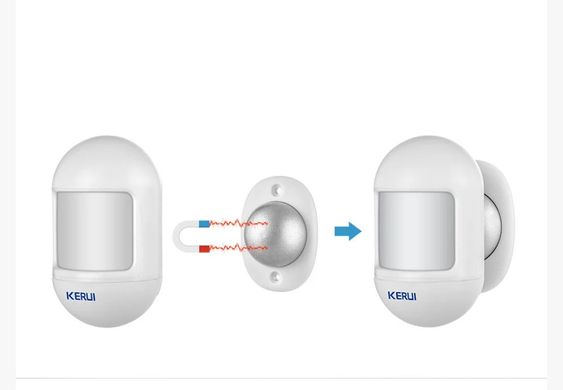 Датчик руху міні ІК PIR 433МГц для GSM сигналізації KERUI P831