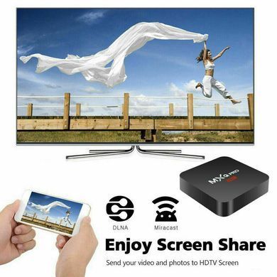 TV-Приставка MXQ Pro + 4 GB/32 GB S905X (Android Smart TV Box) 1737713915 фото