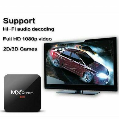 TV-Приставка MXQ Pro + 4 GB/32 GB S905X (Android Smart TV Box) 1737713915 фото